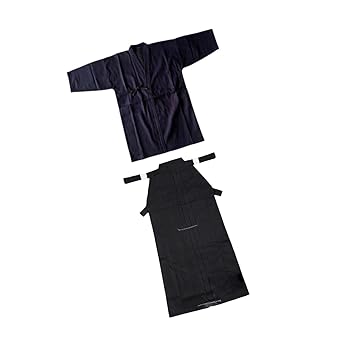 剣道　道着　黒セット Amazon.co.jp: [DeeRace] 日本剣道着セット Dobok Ninjas 居合道
